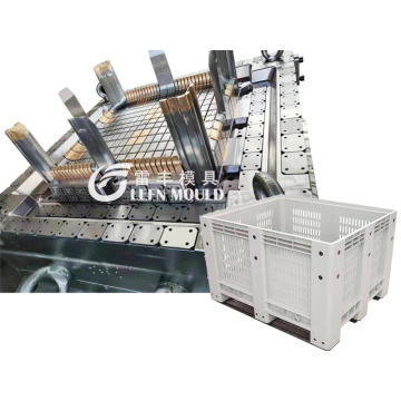 Plastic pallet container mould Plastic pallet box mould